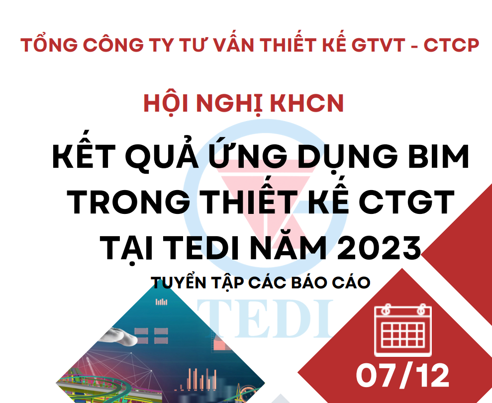 Hội nghị kết quả ưng dụng BIM tại TEDI 2023